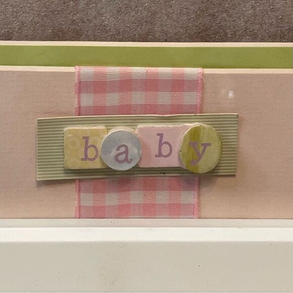 Baby Frame Bundle - 3 Unique Pink Themed Frames with Stands - Picture 3 of 12